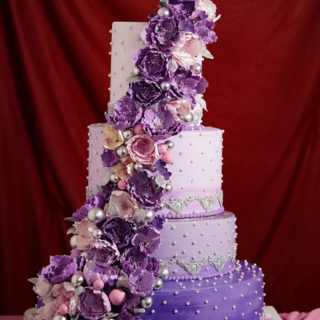 4 Tier Wedding Celebration Cake