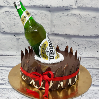 Beer Custom Cake