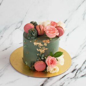 Custom Floral Cake