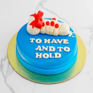 Have and Hold Design Cake