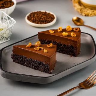 Belgian Chocolate Tart Slice [2 Pcs]