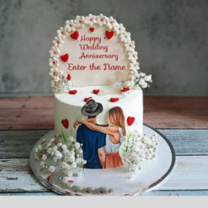 Happy Married Life Cake